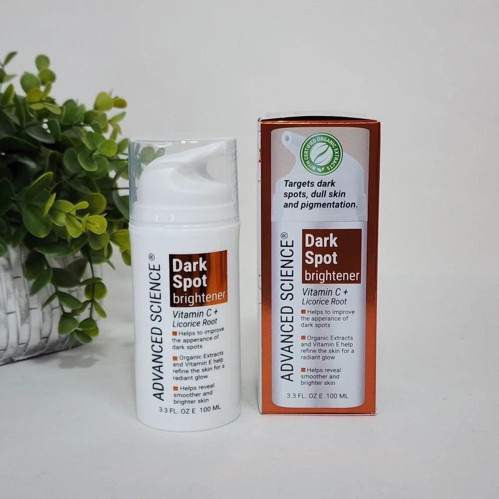 Advanced Science Dark Spot Brightening Vitamin C + Licorice Root 3.3 Fl Oz Pump